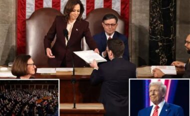 Kongresi miraton rezultatin, Kamala Harris shpall fitoren e Donald Trumpit