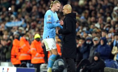 Guardiola mbron Haaland: Është në formë