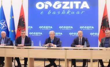 Protesta e 8 shkurtit, Berisha: Ftoj çdo parti që ndjehet opozitare të na bashkohet. Një kryeministër që pi një shishe vere 33 mijë euro duhet nxjerrë me …