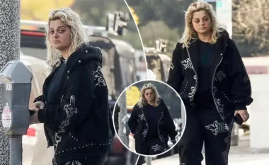 Bebe Rexha duket thuajse e panjohur pa grim rrugëve të Beverly Hills