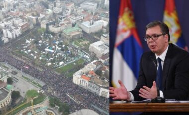 Vuçiç reagon në nisje të protestës historike anti-qeveritare në Beograd: I bindur se do e përballojmë