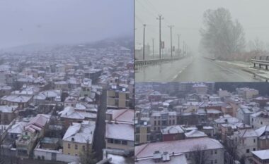 Çmendet moti/ Pranvera vjen me borë, zbardhet Korça (FOTO+VIDEO)