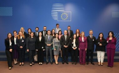 Hapja zyrtare e Grup-Kapitullit 3, Hasani në Bruksel: Një gurthemel i ri, reflektim i progresit të Shqipërisë bazuar në meritë