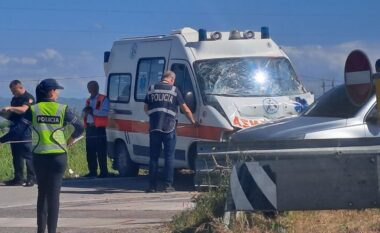 Aksident i rëndë në Levan të Fierit/ Ambulanca përplaset nga kamioni, 4 persona të plagosur