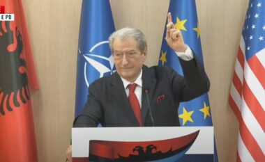A do ta pranoni rezultatin e zgjedhjeve nëse njihen nga ndërkombëtarët? Berisha: Vetëm ai lart mund ta ndalojë PD-në