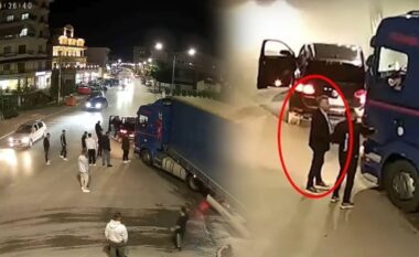 VIDEO/ Kandidati për deputet Bledjon Nallbati dhe vëllai i tij përplasen fizikisht me shoferin