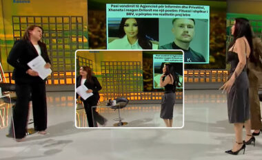 “A po frikësohesh a? Hajde përballemi” – Xheneta i futet ‘live’ në emision avokates së Drilonit, ajo largohet dhe shmang ballafaqimin me të