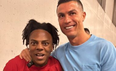 I fiksuar me Cristiano Ronaldon, IShowSpeed vendos të tregojë dhuratën që i ka bërë legjenda e futbollit…