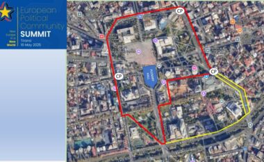 Samiti Europian në Tiranë, ja ku do të ketë bllokim të lëvizjeve