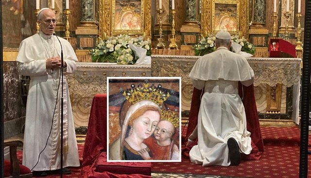 Papa Leoni XIV viziton “Zojën e Shkodrës”, kisha ku ruhet ikona që iku në Mesjetë