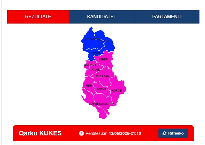FOTO/  Merr formë Parlamenti i ri i Shqipërisë, ja si ndahen mandatet mes PS dhe PD! Partitë e reja sigurojnë ulëse
