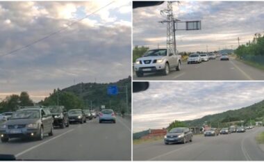 Elbasani i “paralizuar” nga trafiku, radhë kilometrike automjetesh në disa rrugë