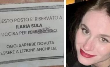 Skandal në Universitetin e Salentos, shkarravitet fjala “femicide” në pllakën përkujtimore për Ilaria Sulën