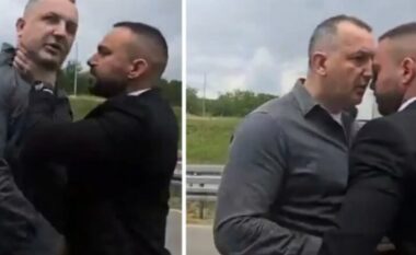 VIDEO/ Sharje e përplasje fizike mes stafeve të kryeministrit të Serbisë dhe Vuçiqit