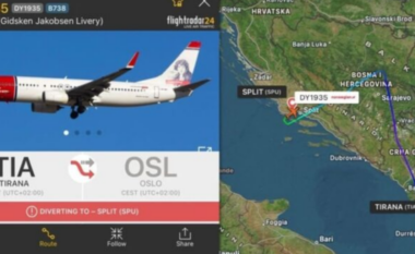 Panik në ajër/ Çahet xhami në kabinë, avioni i linjës Tiranë–Oslo bën ulje emergjente në Kroaci