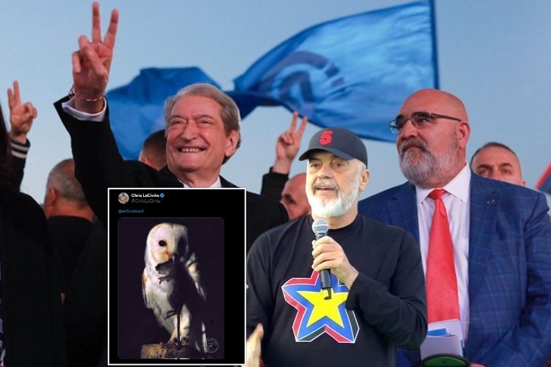 Bufi i kënetës dhe Latifi/ Chris LaCivita u përgjigjet etiketimeve të Ramës me imazhin e miut në kthetra