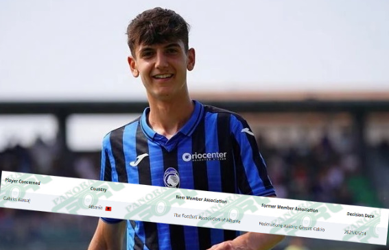 FIFA jep dritën jeshile për Shqipërinë, talenti i Atalantës largohet zyrtarisht nga përfaqësuesja e Italisë