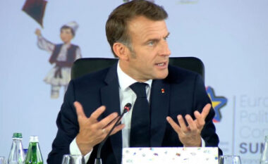 Samiti në Tiranë/ Emmanuel Macron: Duhet të këmbëngulim për të siguruar paqen në Ukrainë