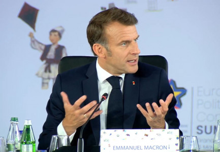 Samiti në Tiranë/ Emmanuel Macron: Duhet të këmbëngulim për të siguruar paqen në Ukrainë