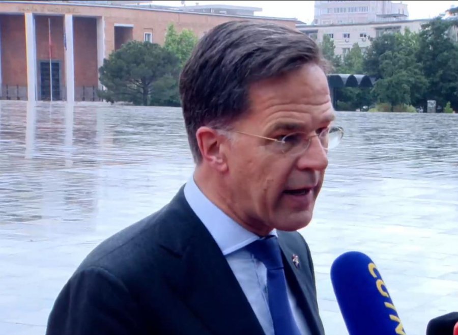 Mark Rutte flet nga Tirana: Topi është në fushën e Putin, duhet të jetë serioz