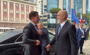 Samiti në Tiranë/ Rama takim me Sekretarin e Përgjithshëm të NATO-s, Mark Rutte