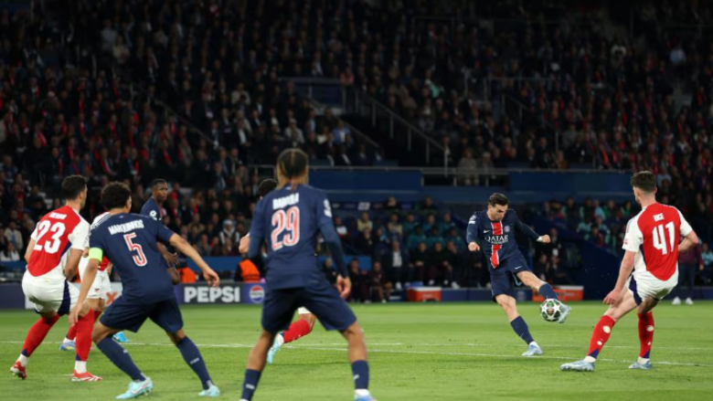 Parisi shkel mbi ëndrrën e Arsenalit dhe takohet me Interin në finalen e Ligës së Kampionëve