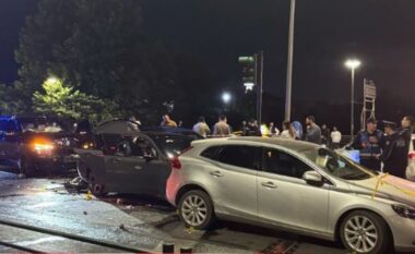 Përplasje makinash dhe sherr me leva, çfarë ndodhi gjatë natës në Tiranë (VIDEO)