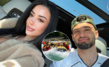 Pas Miamit, Armando Broja shkon me pushime në vendlindjen e partneres, Përmet! Çifti shijon rafting në lumin “Vjosa”