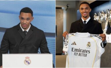 Alexander-Arnold befason tifozët dhe bordin e Real Madridit në intervistën e parë, flet spanjisht