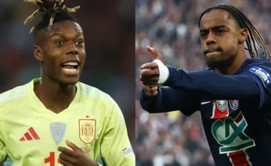 Bayern synon yllin e PSG-së, Barcola, dhe sensacionin spanjoll Nico Williams
