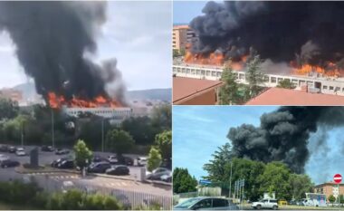 Evakuohen studentët, pedagogët dhe stafi – pas shpërthimit të një zjarri masiv në një universitet në Viterbo të Italisë