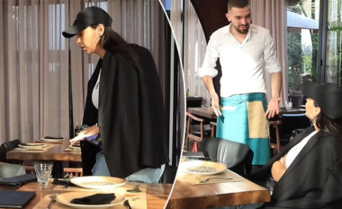 “Nuk është e bukur, s’e njohin as të shtëpisë së vet” – Adrola Dushi bie pre e kamerës së fshehtë me komente të ndryshme në restorant (VIDEO)