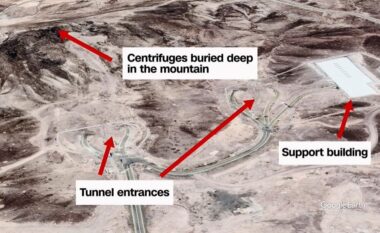 I ndërtuar brenda një mali dhe i përforcuar kundër bombave që shkatërrojnë bunkerët, ç’dihet për centralin bërthamor Fordow të Iranit