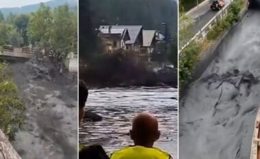 Përmbytje nga reshjet ekstreme në Torino, lumi Frejus del nga shtrati, një 50-vjeçar humb jetën