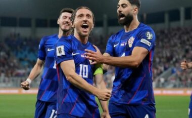Modric thyen një rekord të madh pas golit me fanellën e Kroacisë