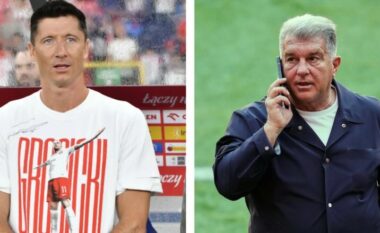 Presidenti i Barcelonës zgjedh lojtarin i cili do ta zëvendësojë Lewandowskin
