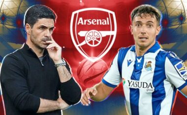 Martin Zubimendi transferohet te Arsenali, e konfirmon Fabrizio Romano