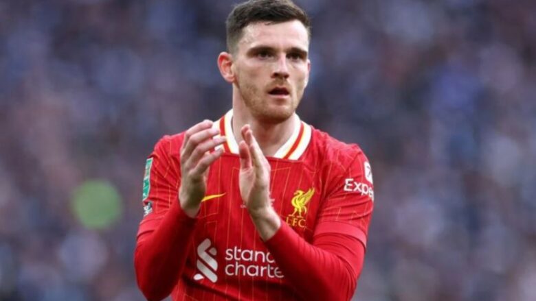 Liverpooli ia cakton çmimin kartonit të Robertson pas interesimit nga Atletico Madridi