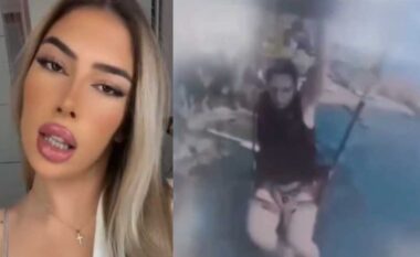 Tronditëse/ Momenti kur 19-vjeçarja heq rripin e sigurimit dhe bie nga parashuta (VIDEO)