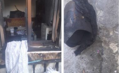 Shpërthen bombola e gazit në Gramsh, digjet plotësisht banesa