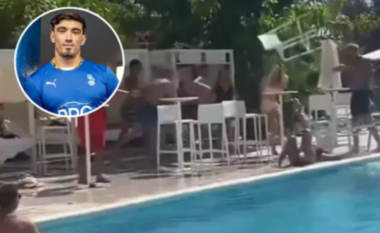 Vjen reagimi i klubit të lojtarit anglez që goditi një grua me karrige gjatë një përleshje