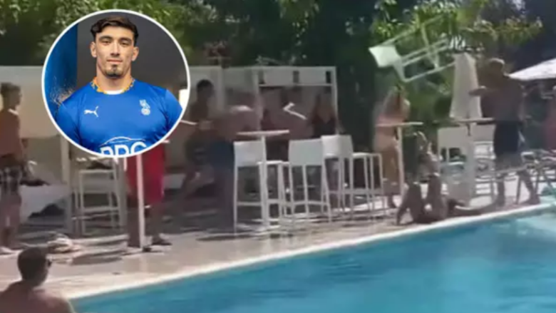 Vjen reagimi i klubit të lojtarit anglez që goditi një grua me karrige gjatë një përleshje
