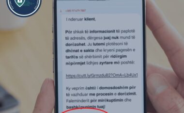 Autoriteti Kombëtar për Sigurinë Kibernetike zbulon skemën mashtruese me mesazhe telefonike në emër të Postës Shqiptare: Qytetarët të mos japin të dhënat bankare apo të kartës së kreditit