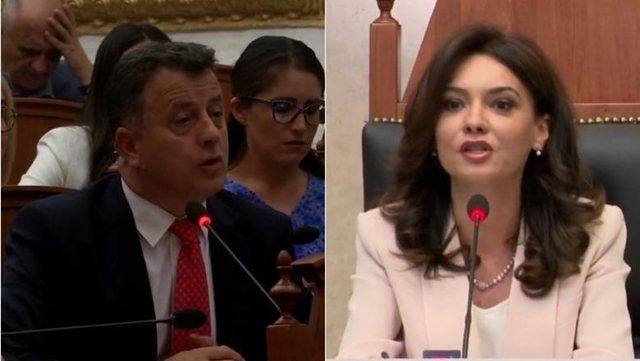 Noka debat me Spiropalin: Do të vijë Sara Mila në vendin tënd, kryeparlamentarja: Ju mungojnë selfie-t nëpër Europë e përtej oqeanit