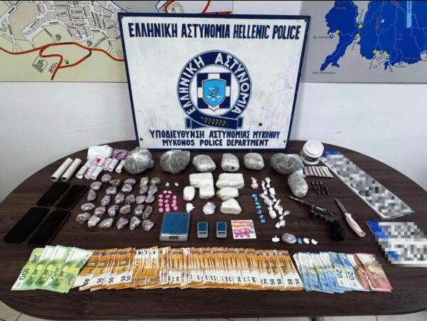 EMRAT/ Operacion antidrogë në Mykonos, arrestohen tre shqiptarë, një i kërkuar nga SPAK
