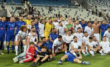 Spektakël dhe barazim me 12 gola në “Ndeshjen e Yjeve”: Zhegrova dhe Rashica me miqtë e tyre nderuan Prishtinën