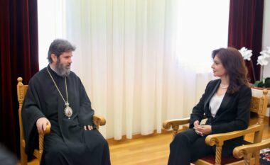 Spiropali zhvillon një vizitë me Kryepeshkopin e Shqipërisë, Imzot Joanin: Urtësia e Fortlumturisë na frymëzon në detyrat tona të përditshme