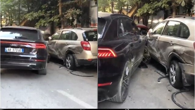 Ndjekje si nëpër filma/ Kush është shoku i Aleksandër Sadikajt, i vrarë me eksploziv që ra sot në pranga, përplasi tre makina