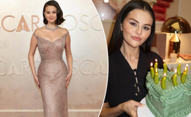 Torta e çuditshme e Selena Gomez për ditëlindje: Ajo i zëvendësoi qirinjtë me turshi