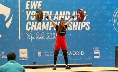 Peshëngritësja Enkileda Carja mori tre medalje evropiane dhe theu edhe 3 rekorde të tjera, Rama: Urime kampione!